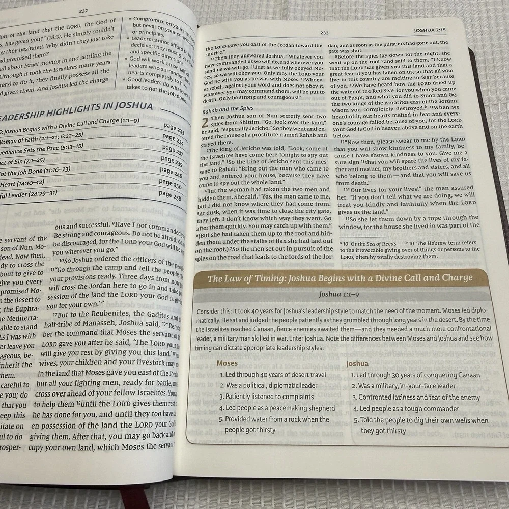 NIV Maxwell Leadership Bible 2018‎ Brown Bonded Leather 7185BRG Nelson